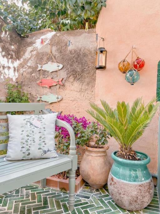 Petit Patio - 2 Chambres - Centre Ville - Climatisation Cassis Esterno foto