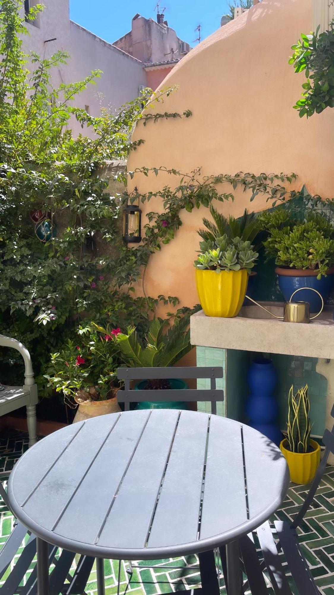 Petit Patio - 2 Chambres - Centre Ville - Climatisation Cassis Esterno foto